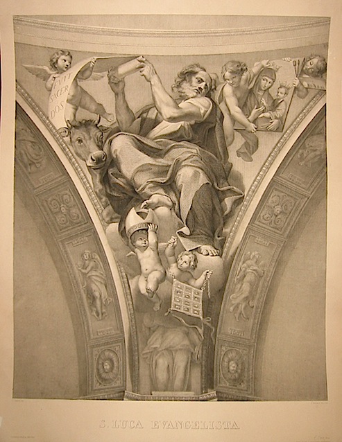 Marcucci Giuseppe (1807-1893) S. Luca Evangelista 1870 ca. Roma, Calcografia Camerale